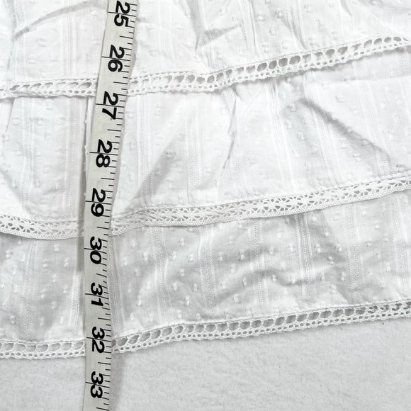 MAJORELLE White Ruffle Mini Dress - Picture 12 of 14